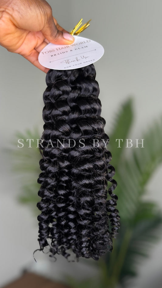 Feather crochet hair - DEEP CURLY