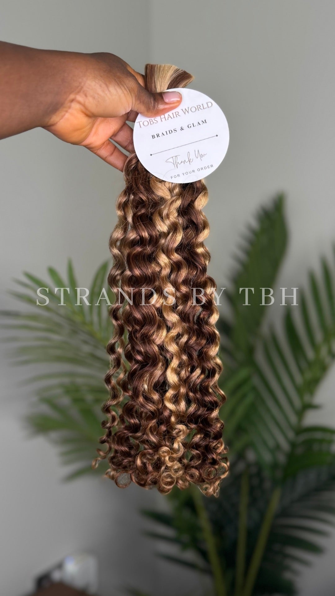 Bulk braiding hair - DEEP WAVE