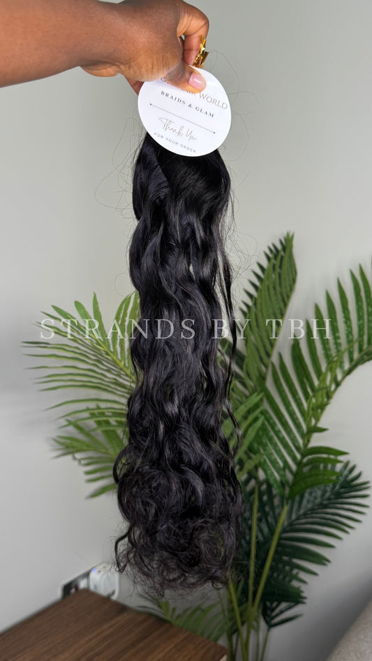 Feather crochet hair - LOOSE WET WAVE