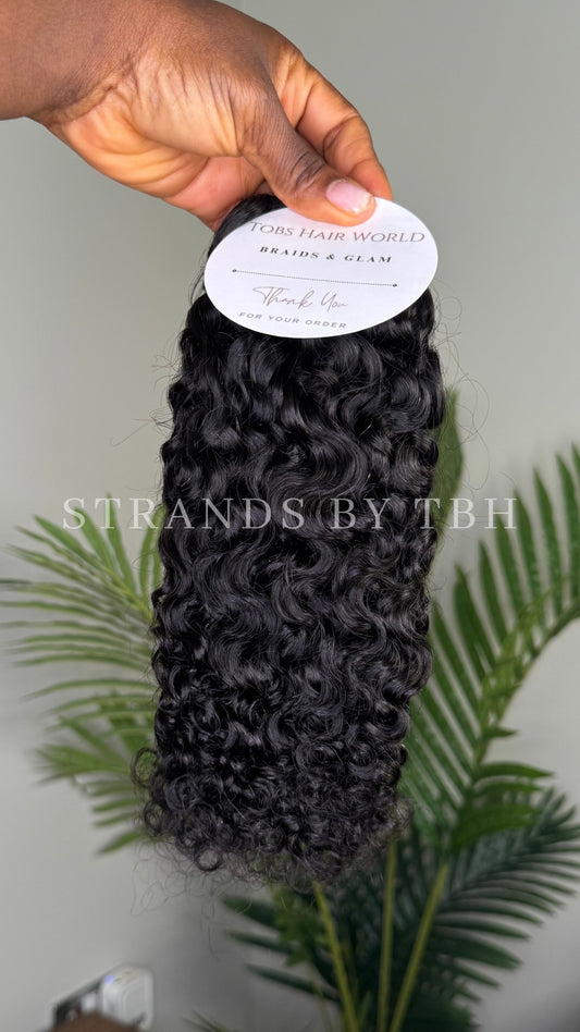 Feather crochet hair - WATER WAVE