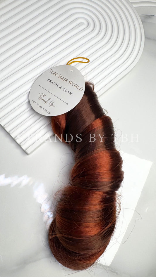 French curls braiding hair - Colour P33/350