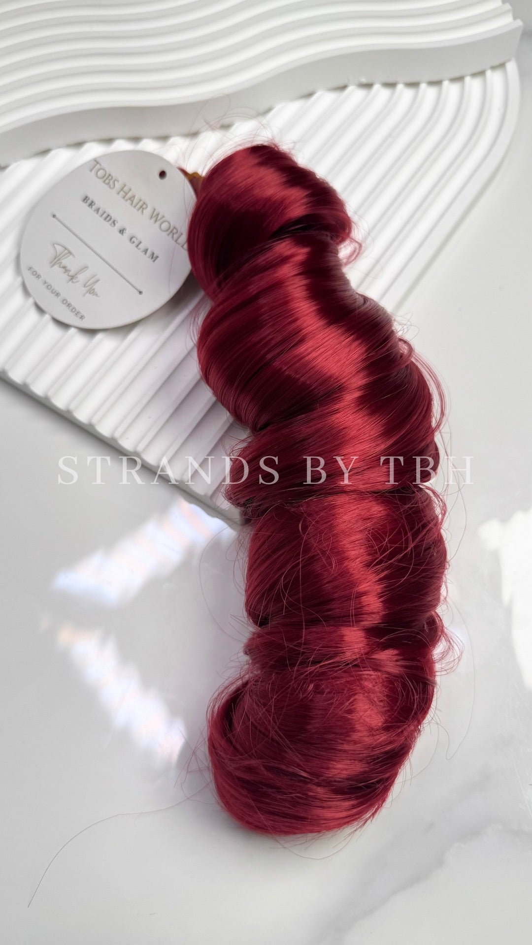 French curls braiding hair - Colour BUG