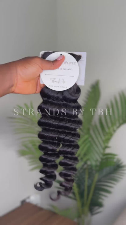 Bulk braiding hair - DEEP WAVE