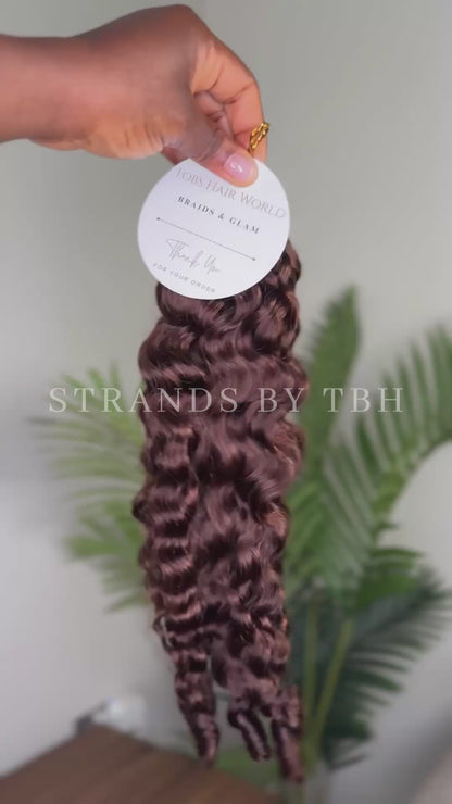 Feather crochet hair - BURMESE CURLS