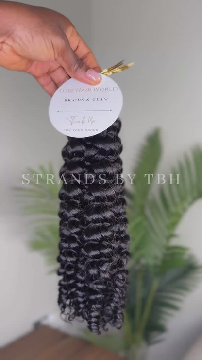 Feather crochet hair - DEEP CURLY
