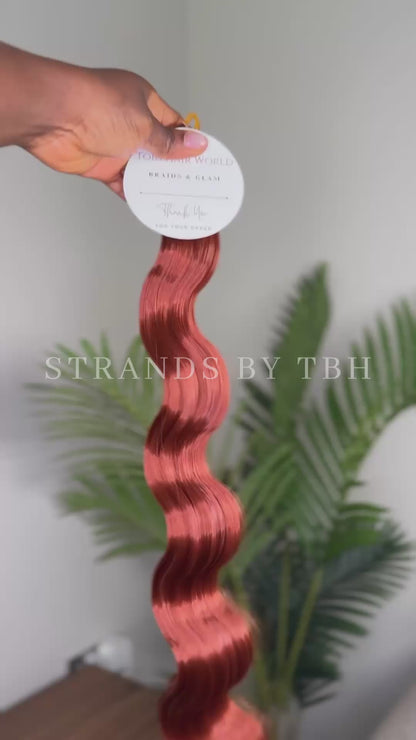 Body wave braiding hair - 350