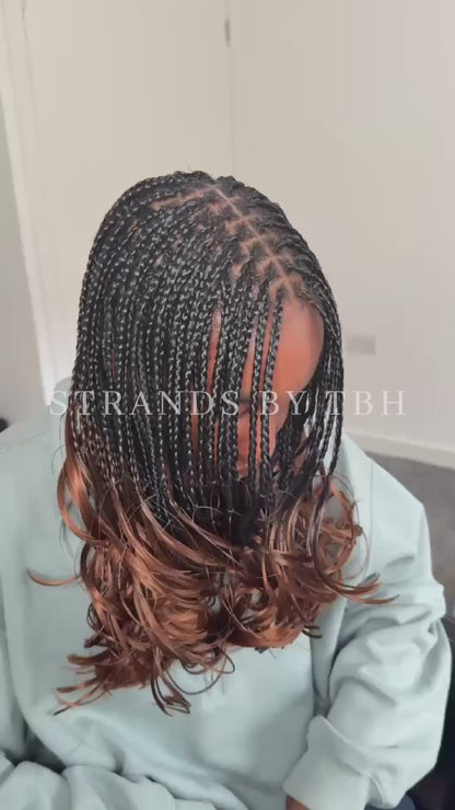 French curls braiding hair - Colour OT1B/30