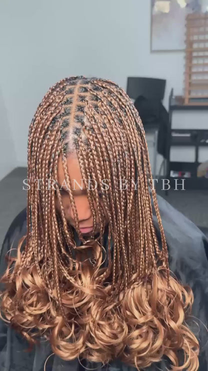 French curls braiding hair - Colour 30
