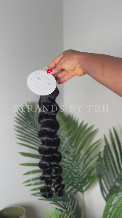 Feather crochet hair - LOOSE DEEP WAVE