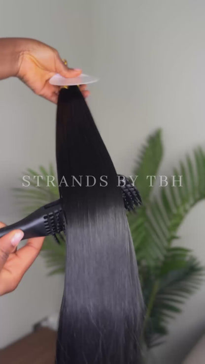 Bone straight braiding hair - Colour 1B