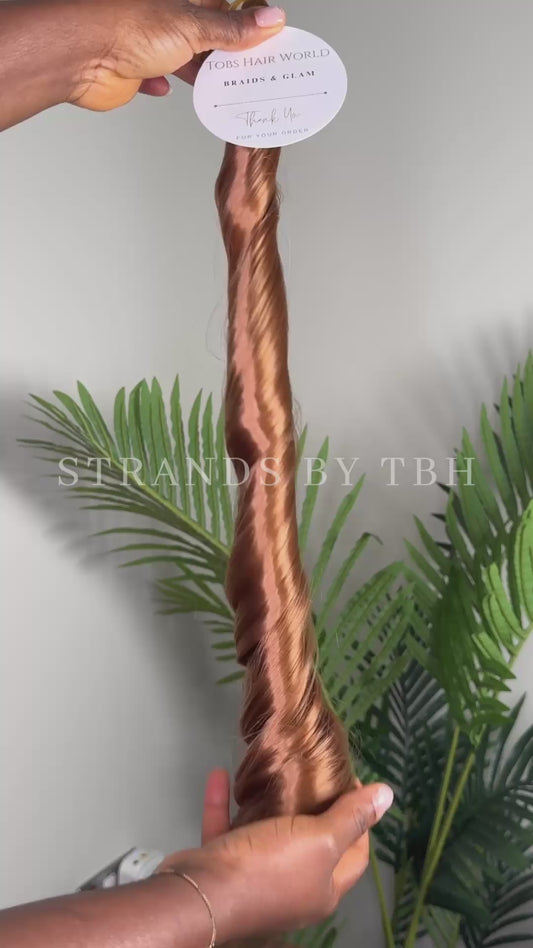 French curls braiding hair - Colour 30