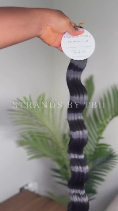 Body wave braiding hair - 1B
