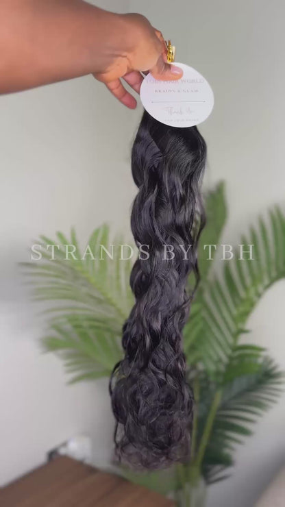 Feather crochet hair - LOOSE WET WAVE