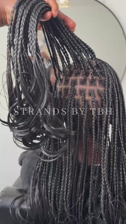 French curls braiding hair - Colour 1B